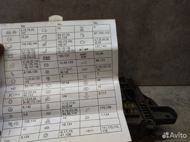 Блок предохранителей Bmw X5 E70 2007