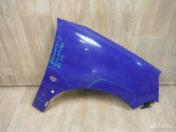 Крыло переднее правое (№68) Citroen Berlingo 2005