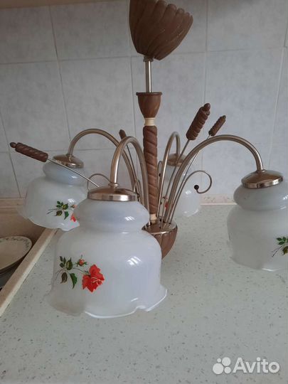 Люстра потолочная бу СССР