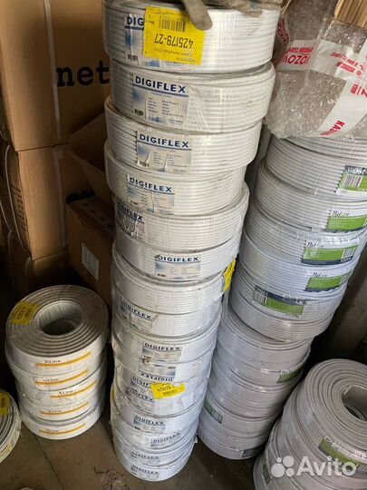 Кабель коаксиальный RG-6U CCS 75Ом