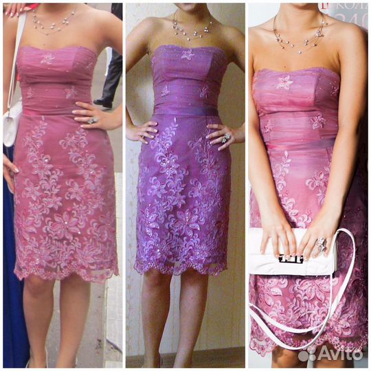 Вечернее платье на выпускной 44