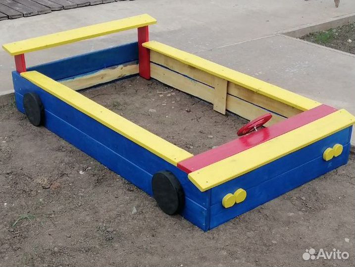 Песочница машинка