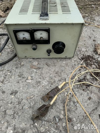 Советское зарядное устройство для акб