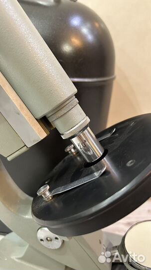 Микроскоп мбу-4 рабочий