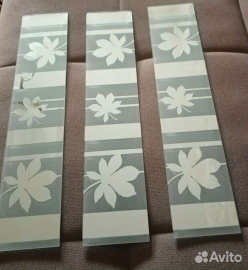 Зеркальные накладки 3 шт