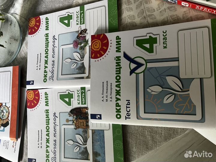 Рабочие тетради + тесты 4 класс Окружающий Мир