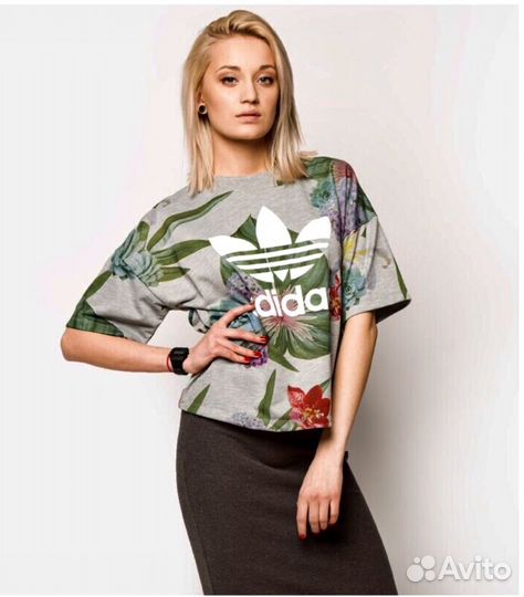 Футболка adidas train BOX - XS