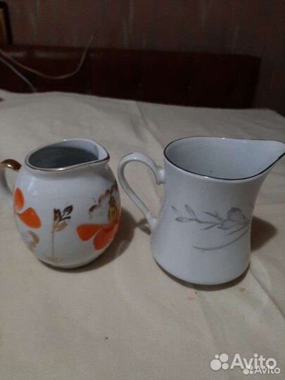 Молочники,сахарница, кувшины СССР