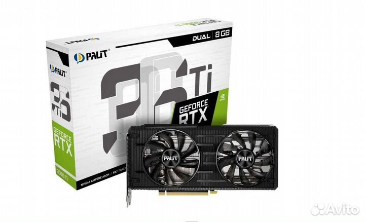 Видеокарта Palit nvidia GeForce RTX 3060Ti, PA-RTX