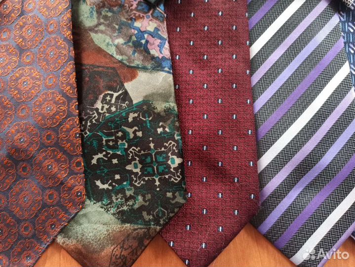 Винтажная коллекция мужских галстуков 16+