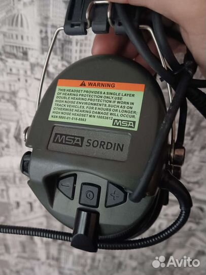 Msa активные наушники