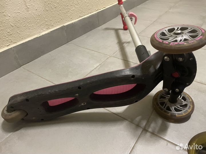 Самокат детский трехколесный бу