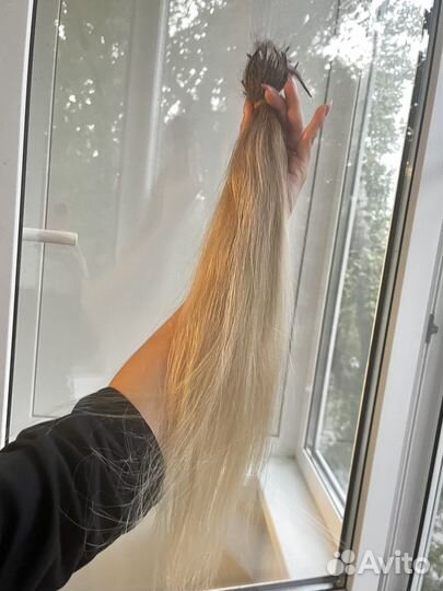 Волосы натуральные славянка 50см