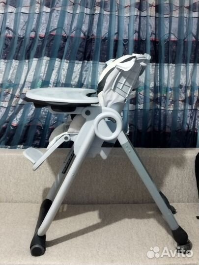 Стульчик для кормления Chicco Polly 2 Start енот