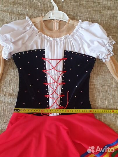 Платье для фигурного катания, тарантелла 146-152