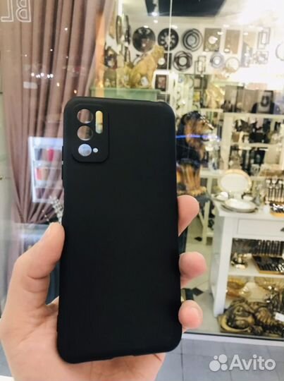 Чехол для Honor 10X Lite силиконовый черный