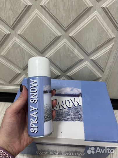 Искусственный снег спрей