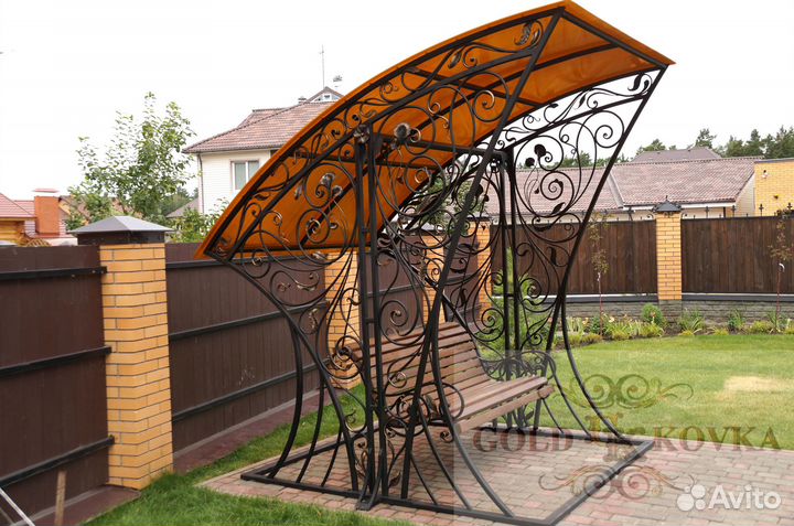 Качели садовые на заказ