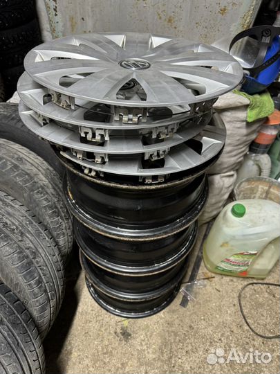 Штампованные диски r15 5x100