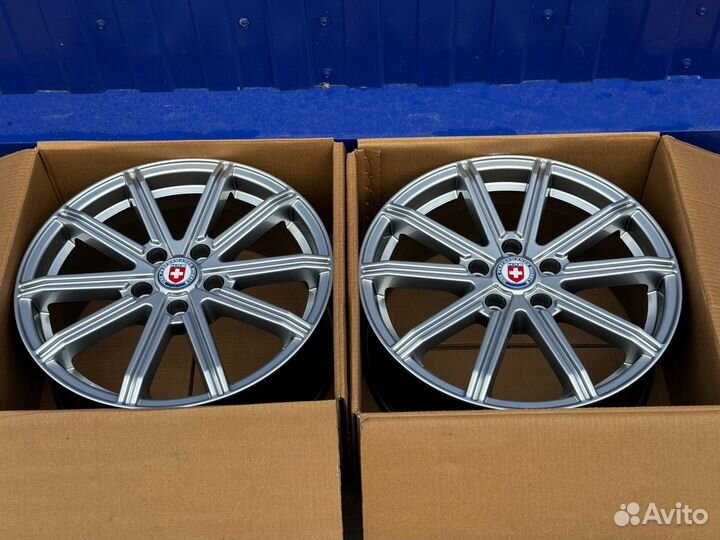 Диски r16 5x100 HRE Z200 серебро HS