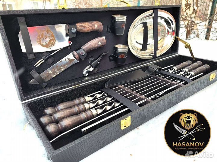 Шашлычный набор Следопыт