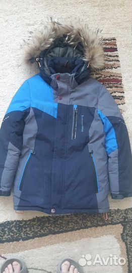 Куртка зимняя для мальчика 140