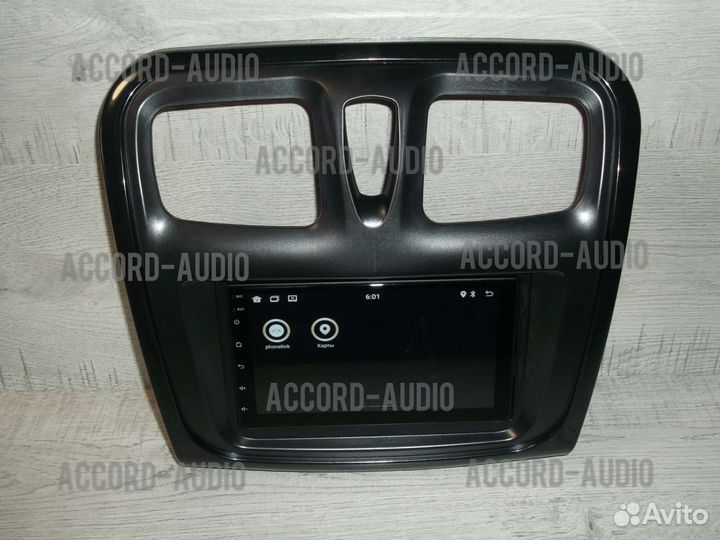 Магнитола Renault Logan 2 Android GPS WiFi