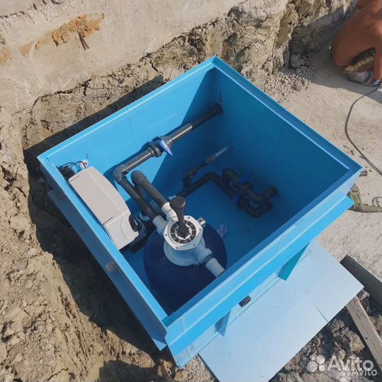 Бассейн 6х3х1,5 из полипропилена от производителя