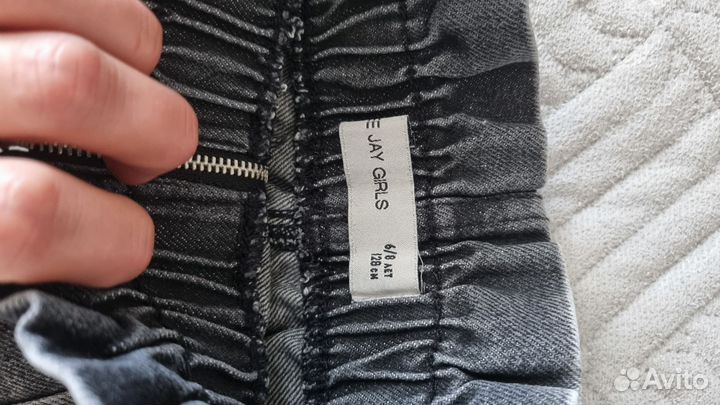 Джинсовая юбка для девочки 122-128