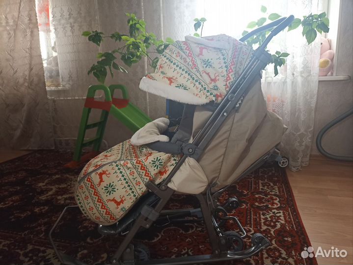 Коляска санки