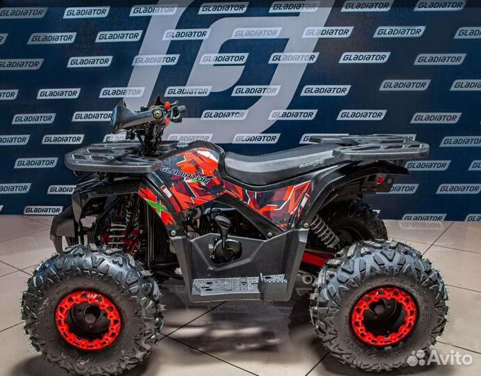 Квадроцикл gladiator H125 LUX черный