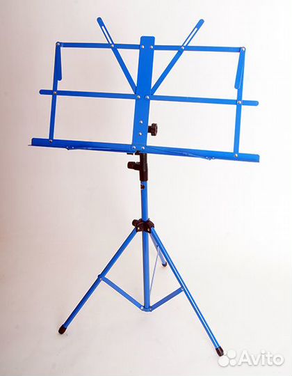 Пюпитр синий складной с чехлом Fleet