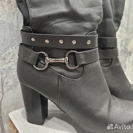 Демисезонные сапоги 38 размер