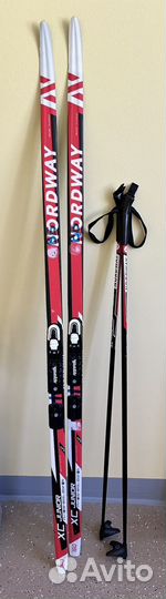 Лыжи палки и Лыжные ботинки nordway 35