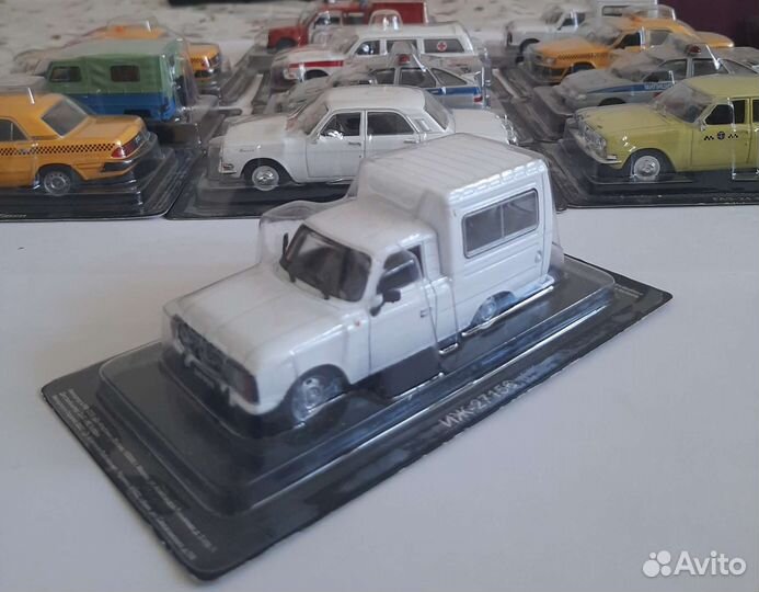 Автомобили легенды СССР масштаб 1:43