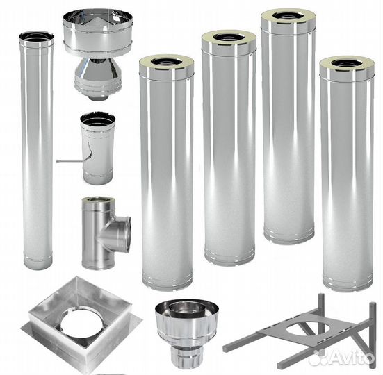 Дымоходная труба сэндвич