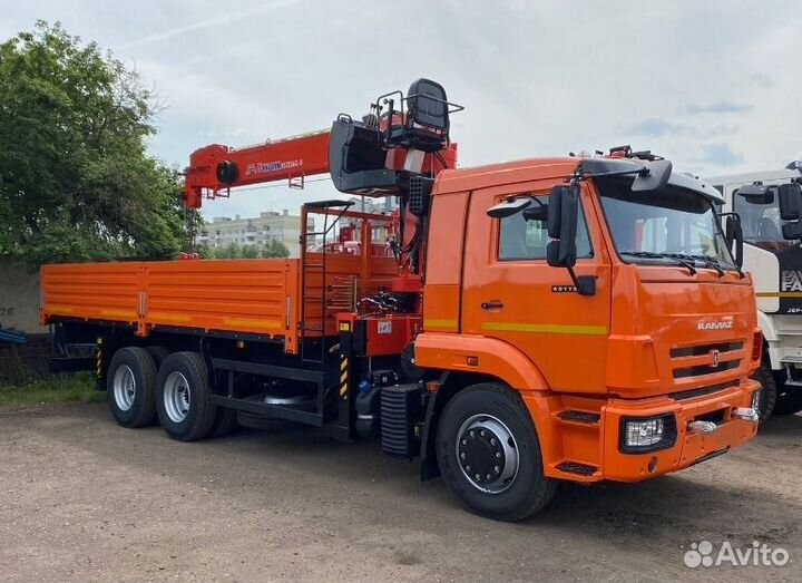 КАМАЗ 65115-3094-48 с КМУ, 2024