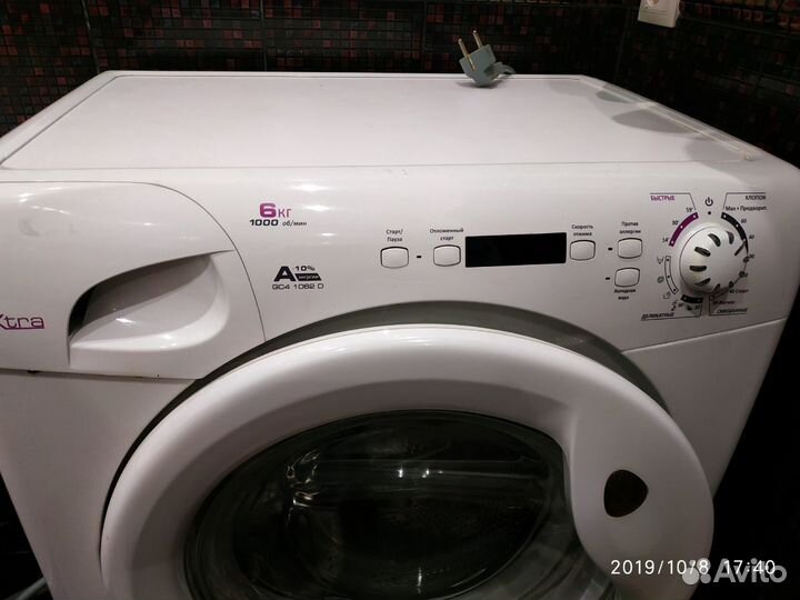 Стиральная машина Candy на запчасти. Сломалась