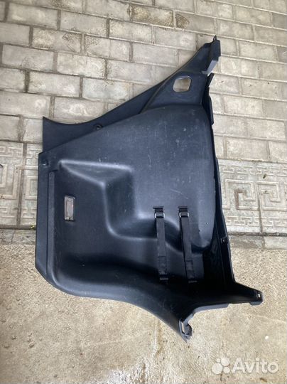 Обшивка багажника kia rio 3 хэтчбек