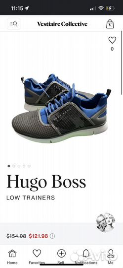 Кеды мужские hugo boss 47