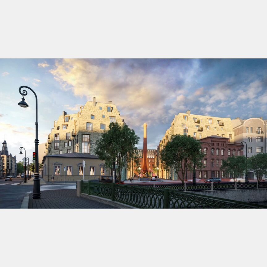 1-к. квартира, 64 м², 6/8 эт.