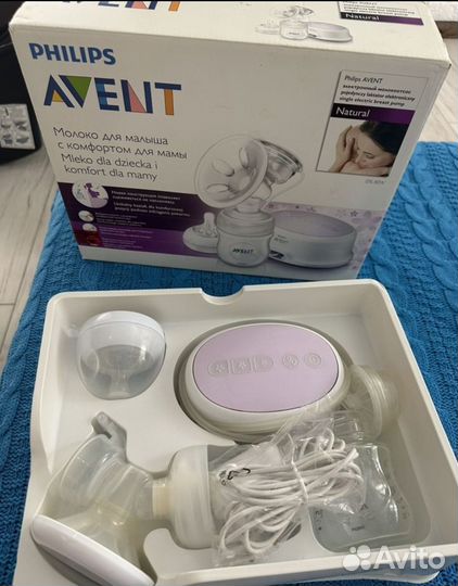 Молокоотсос avent электрический