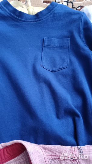 Рубашки и лонгсливы пакетом 86-92