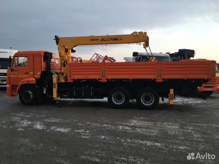 КамАЗ 65117-3010-48 с КМУ, 2022