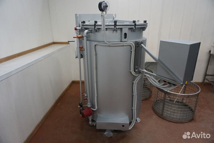 Автоклав вертикальный, электрический, 2 корзины