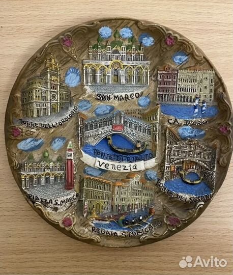 Тарелка коллекционная Венеция