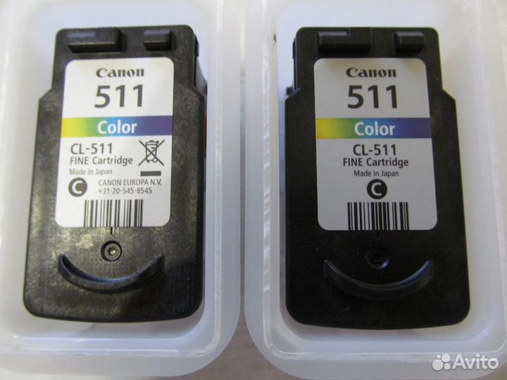 Картриджи для принтера canon и epson новые