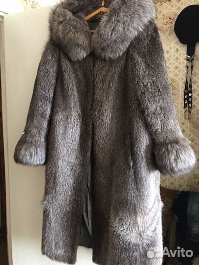 Шуба нутрия