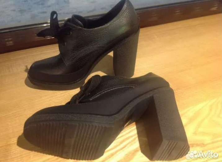 Новые кожаные туфли женские Осень 2023