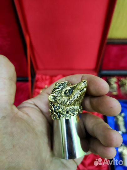 Стопки перевертыши. Литье из бронзы. Арт. 0060